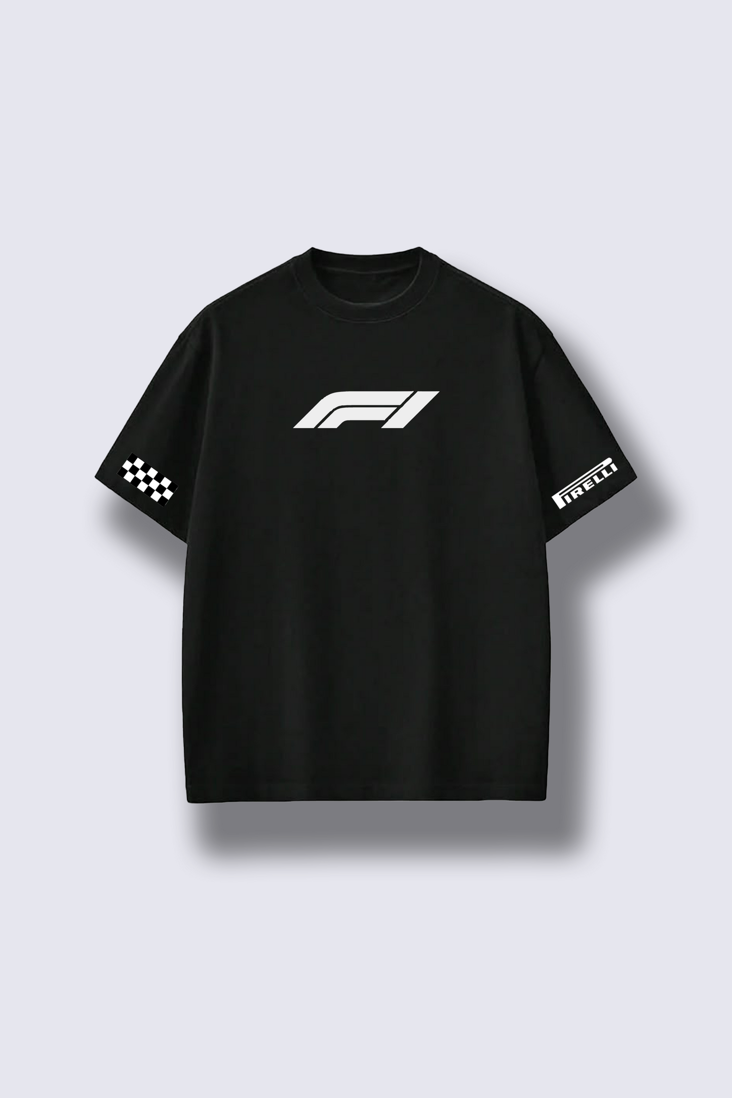 Black Formula 1 T-shirt – Built for Speed design – Clutch Line