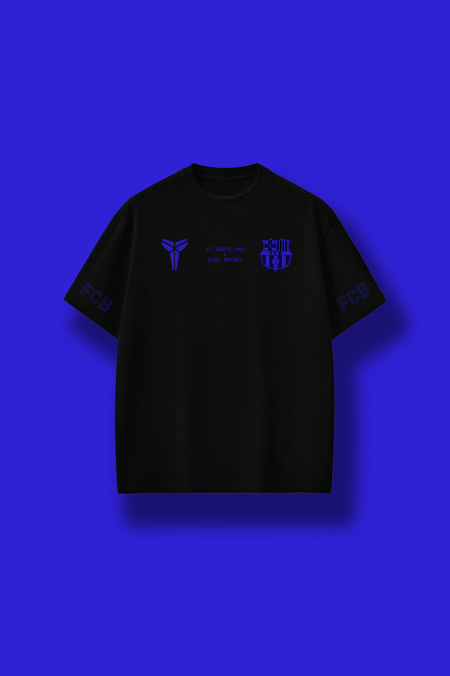 Catalan Calm – Barça Oversized Black Tee