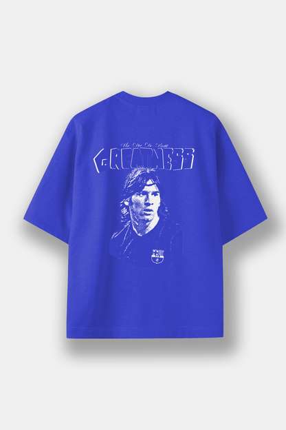 Messi “Greatness” Graphic Tee – Royal Blue