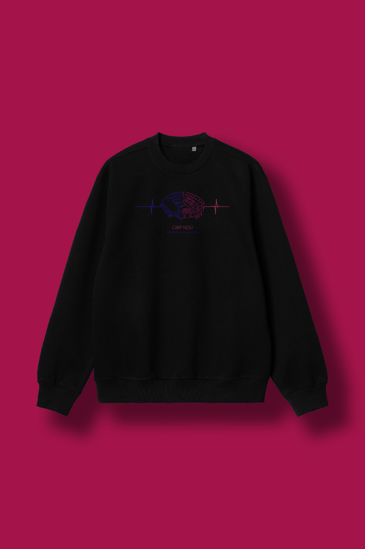Camp Nou Heartbeat Sweatshirt