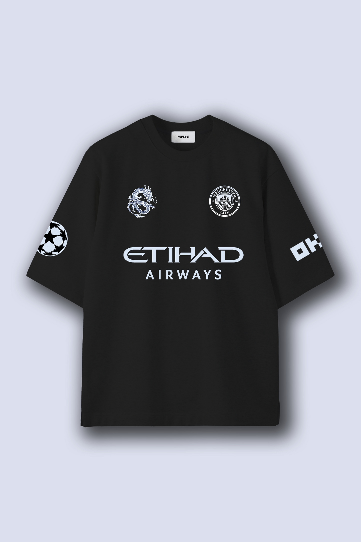 Manchester City: Legacy Black Tshirt