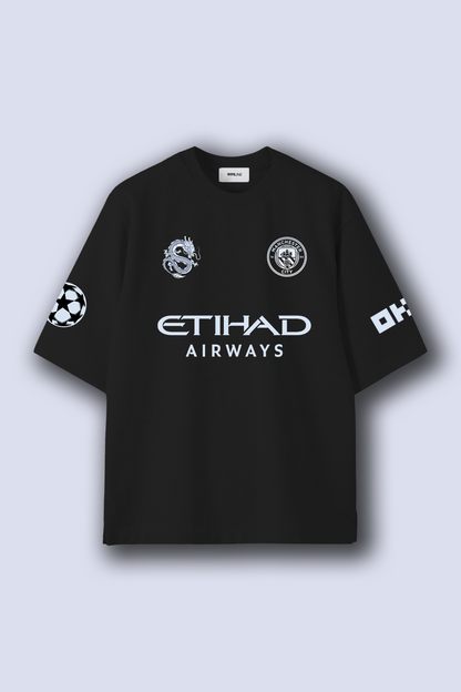 Manchester City: Legacy Black Tshirt