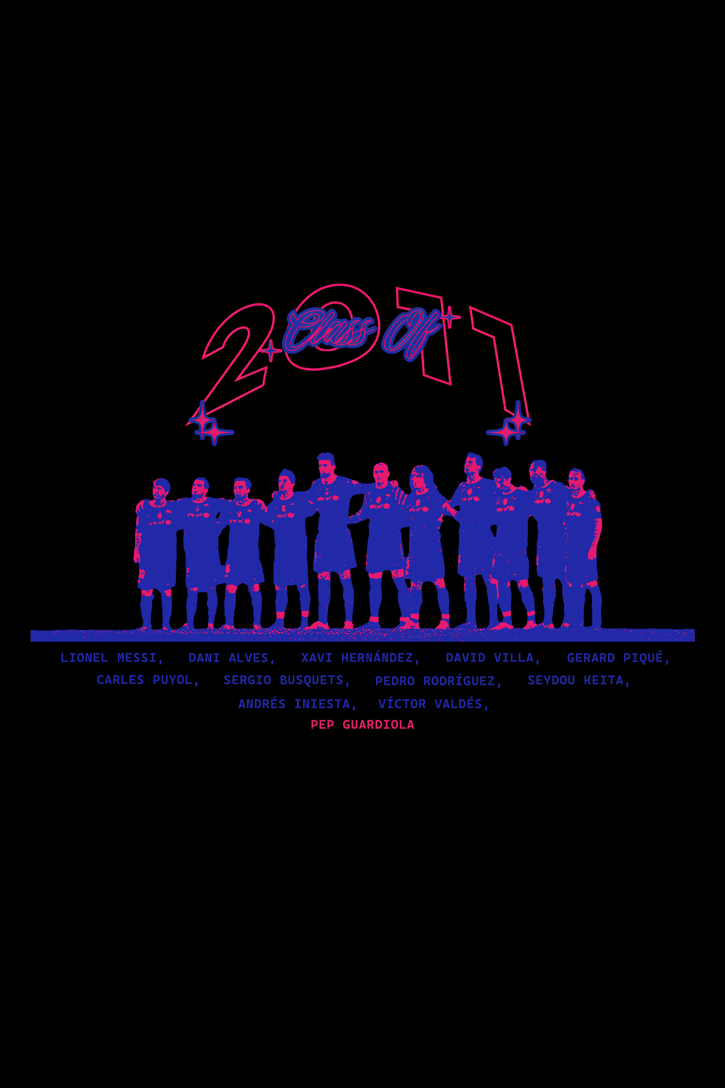 Class of 2011: Tiki Taka Greatness Black Tee