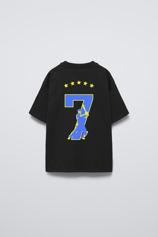 THALA Forever MS Dhoni Tribute - Black