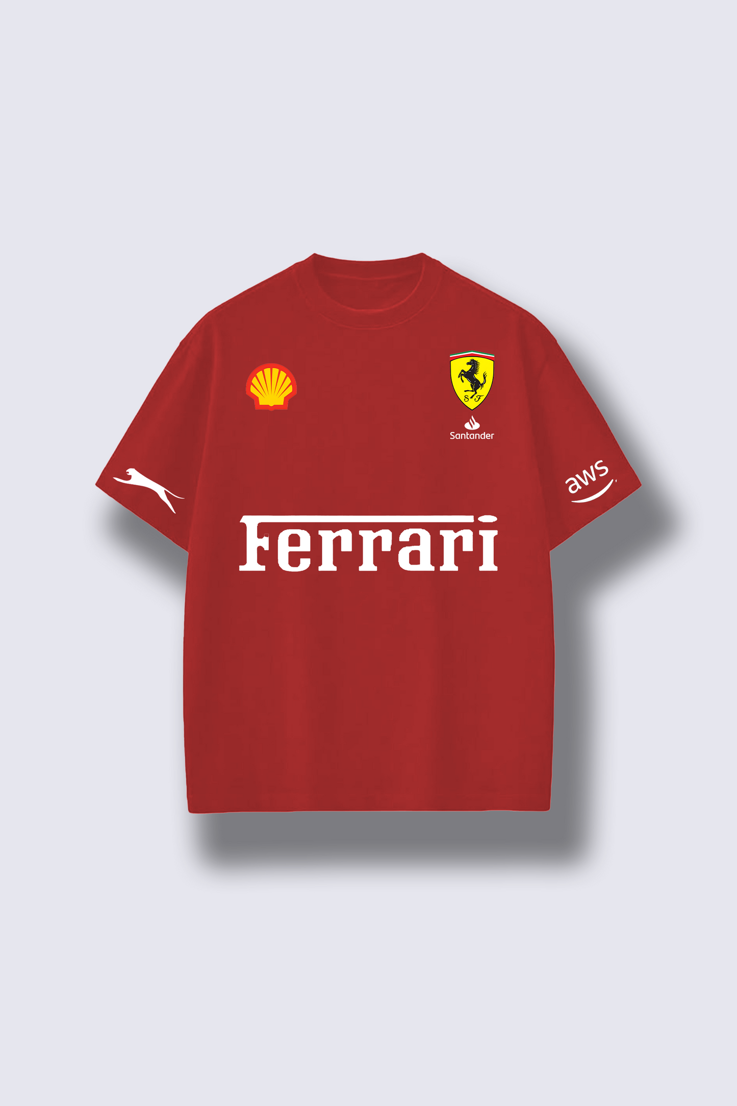Ferrari F1 jersey-style T-shirt – Scuderia Soul – Clutch Line merch