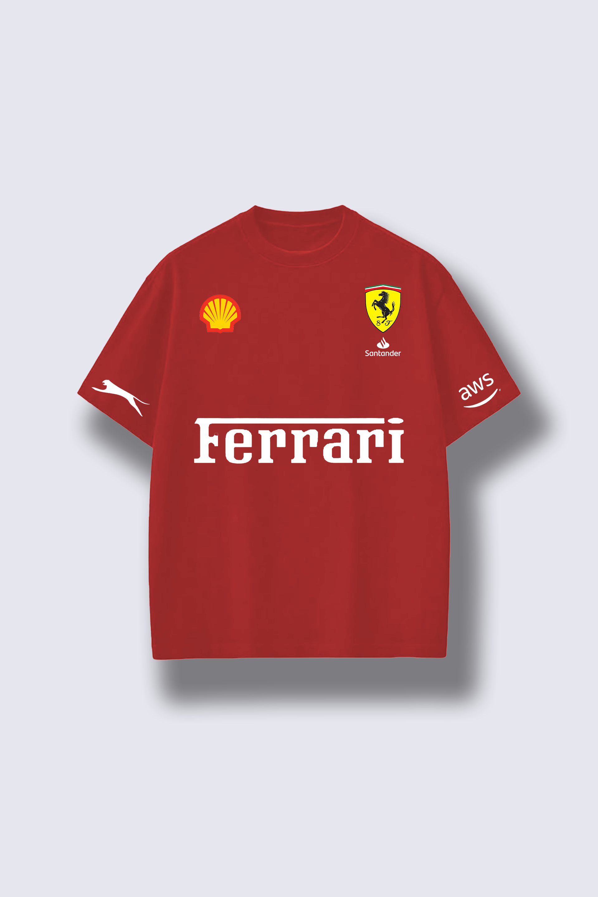 Ferrari F1 jersey-style T-shirt – Scuderia Soul – Clutch Line merch