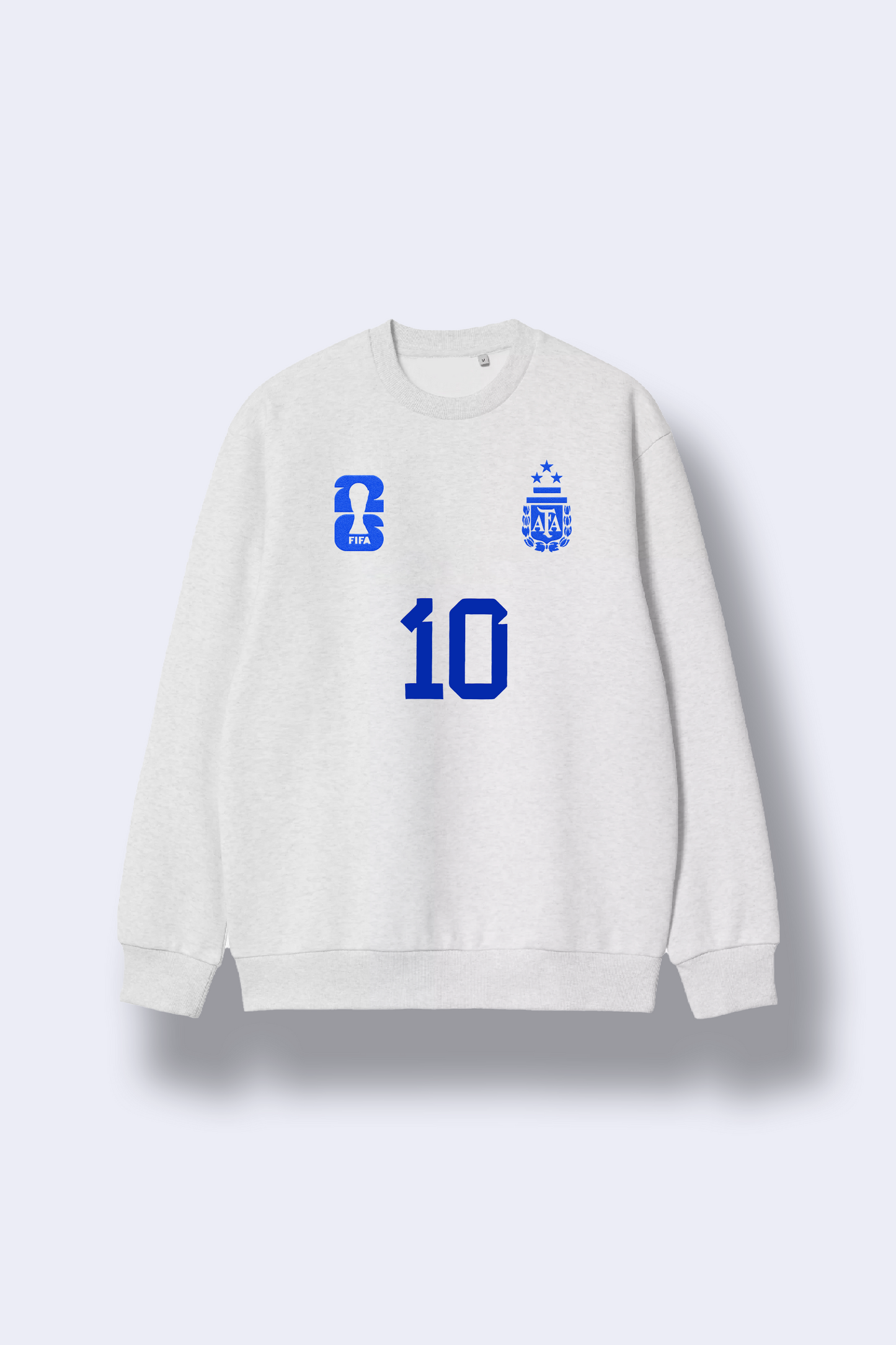 Argentina No. 10 - Icon Sweatshirt White