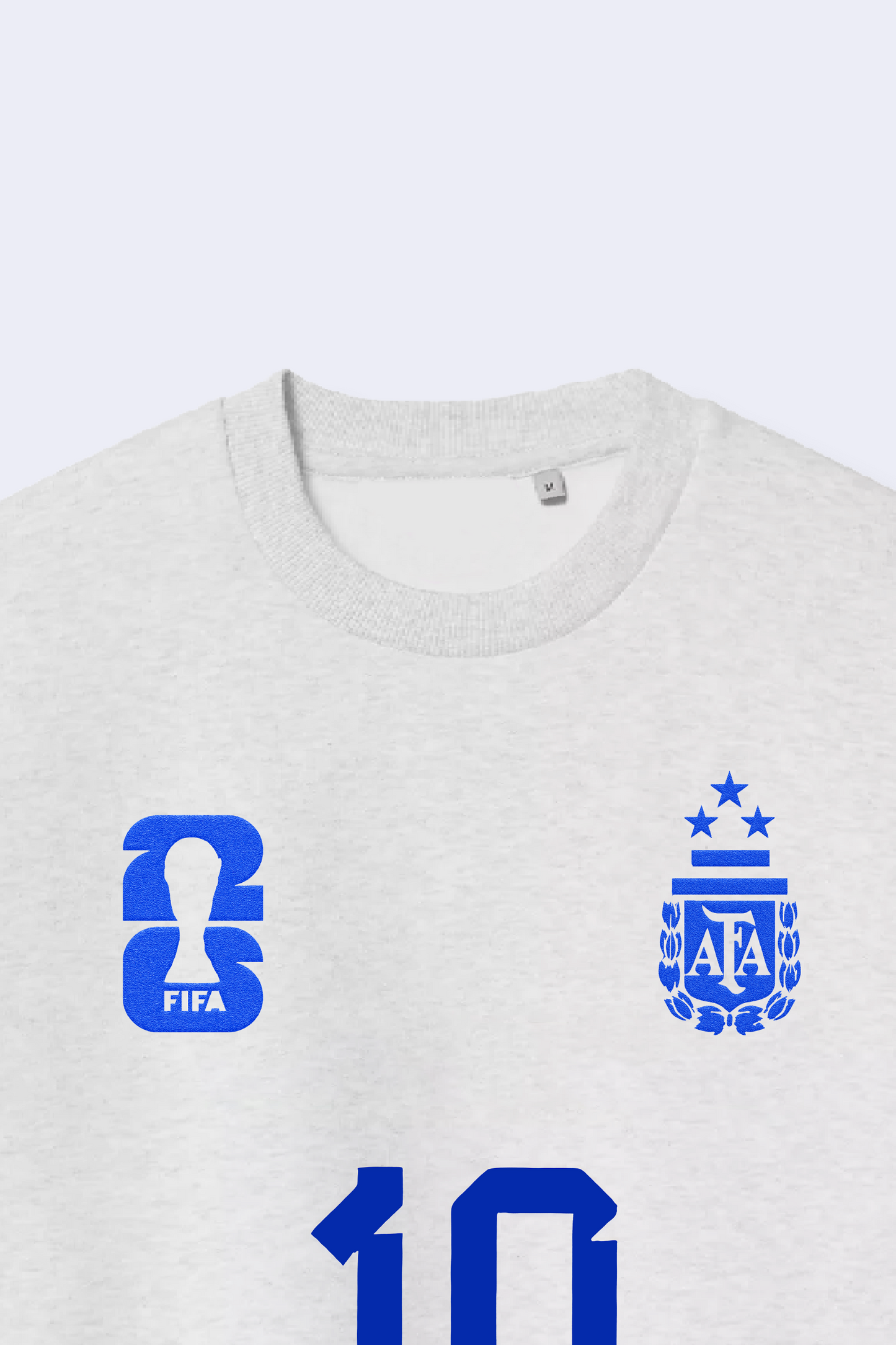 Argentina No. 10 - Icon Sweatshirt White