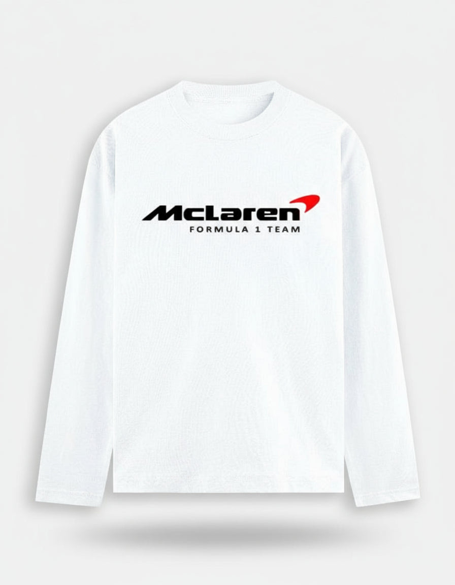 White McLaren – Full Sleeves Edition