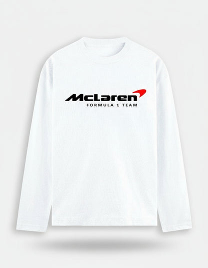 White McLaren – Full Sleeves Edition