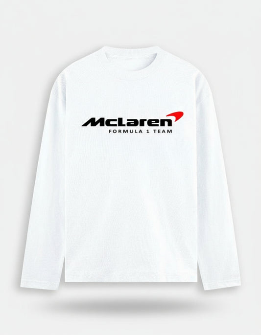 White McLaren – Full Sleeves Edition