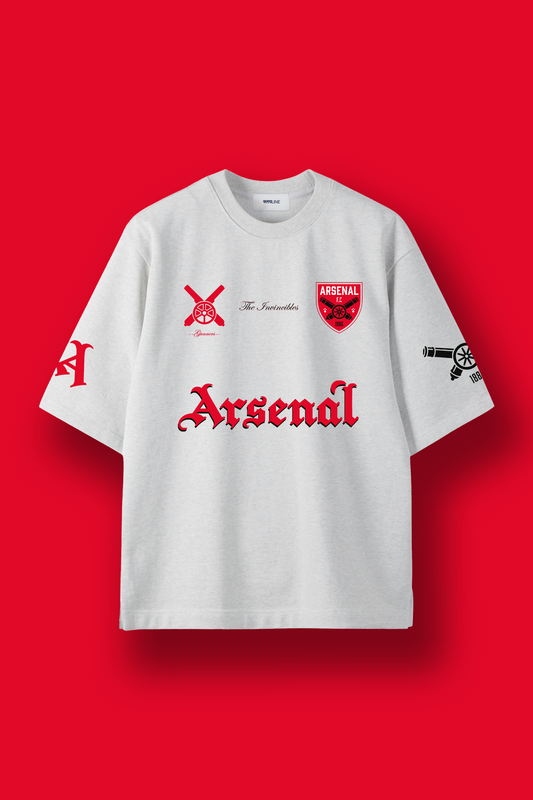 The Invincibles: Arsenal White Tee