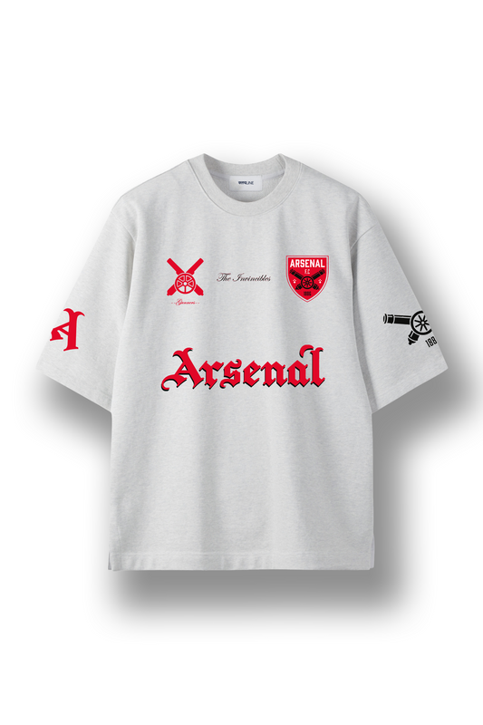 The Invincibles: Arsenal White Tee
