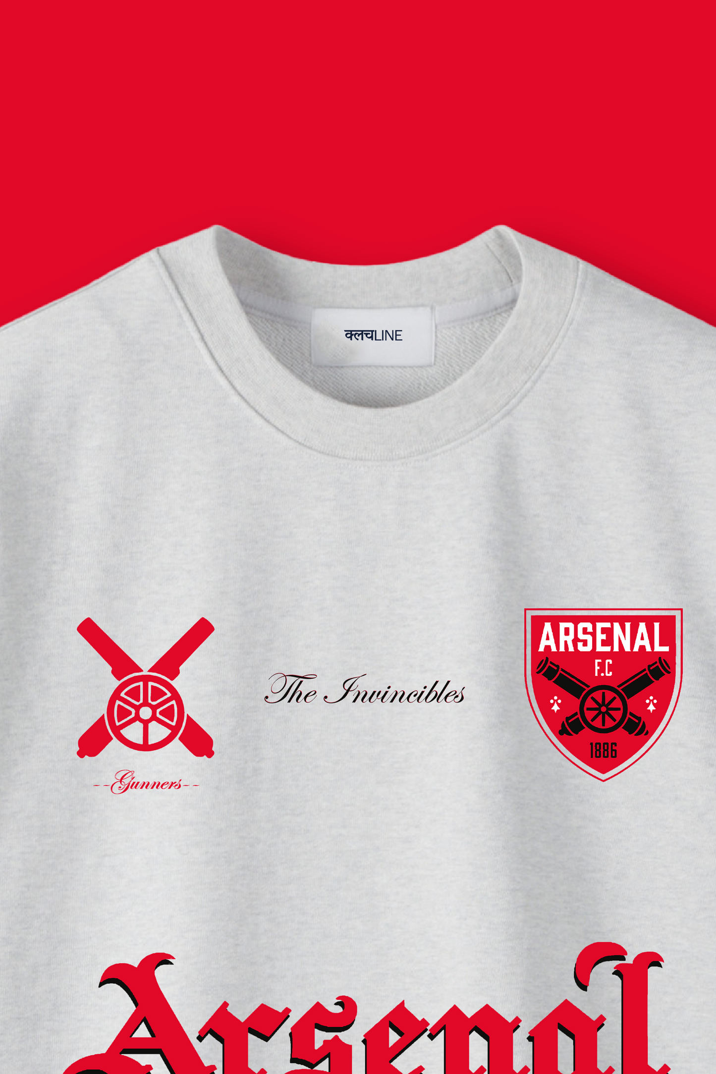The Invincibles: Arsenal White Tee