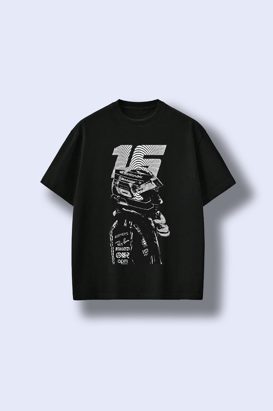 Leclerc 16 – Monochrome Tribute Tee