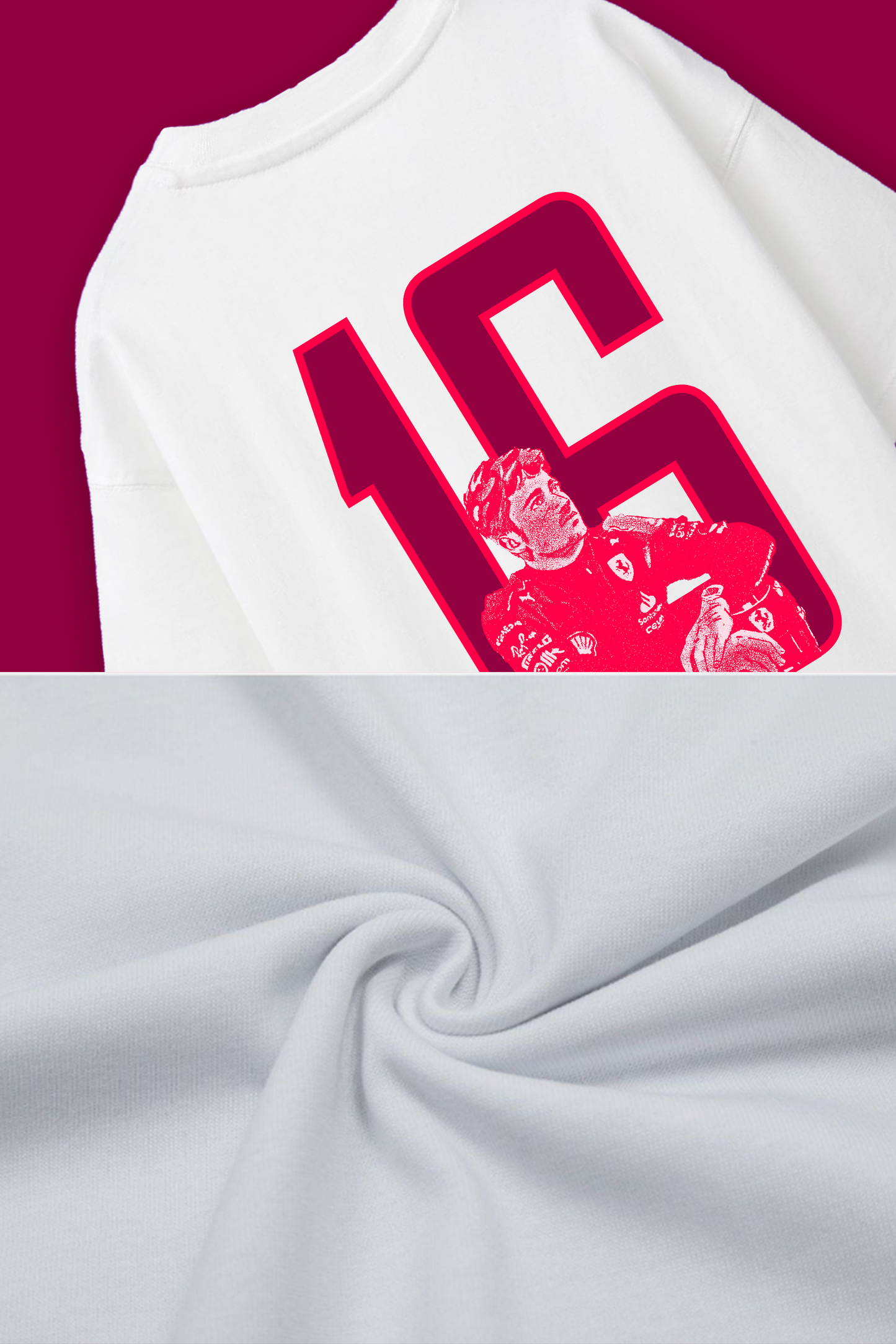Charles Leclerc: Scuderia Spirit - White