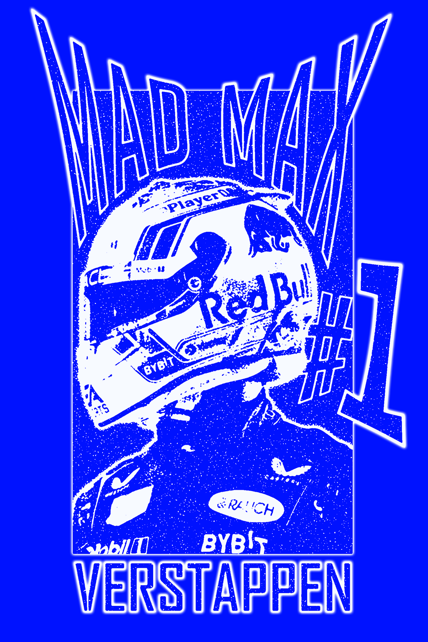 Mad Max Verstappen - White