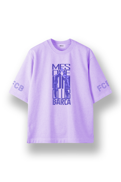 Barca - Mes Que Un Club Tee Lavender Edition