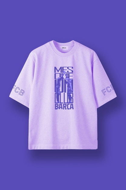 Barca - Mes Que Un Club Tee Lavender Edition