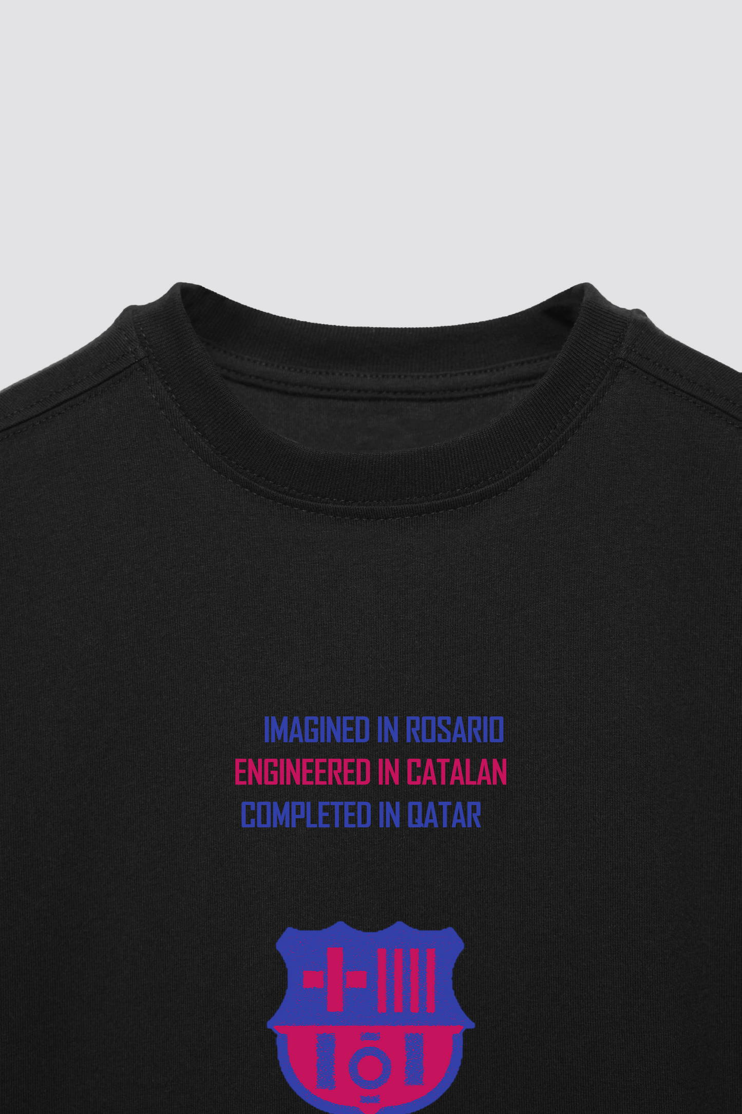 Blaugrana legacy tee with Leo Messi graphic – football merch India