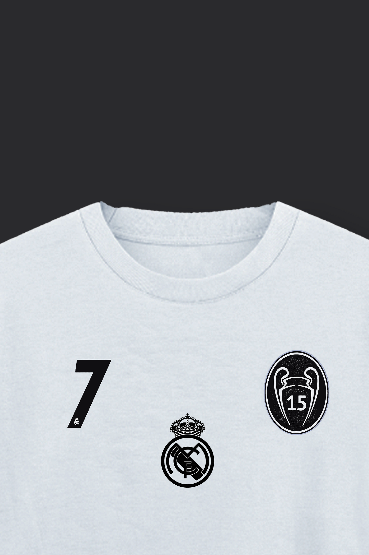 White Reign – Real Madrid Football T-Shirt