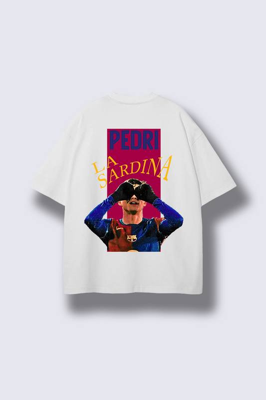 Pedri Gonzalez Spain football T-shirt – La Sardina – Clutch Line