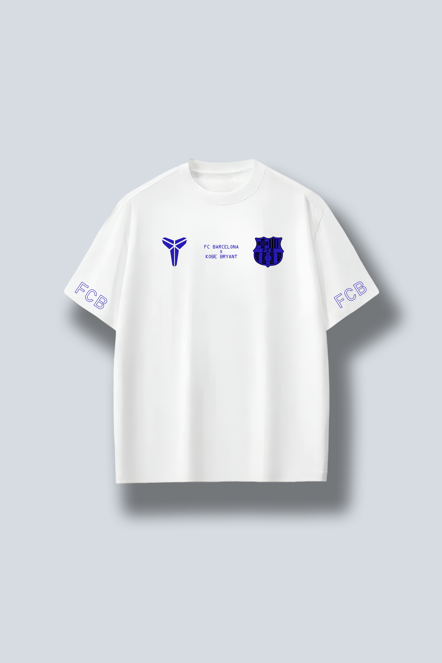 Catalan Calm – Barça Oversized White Tee