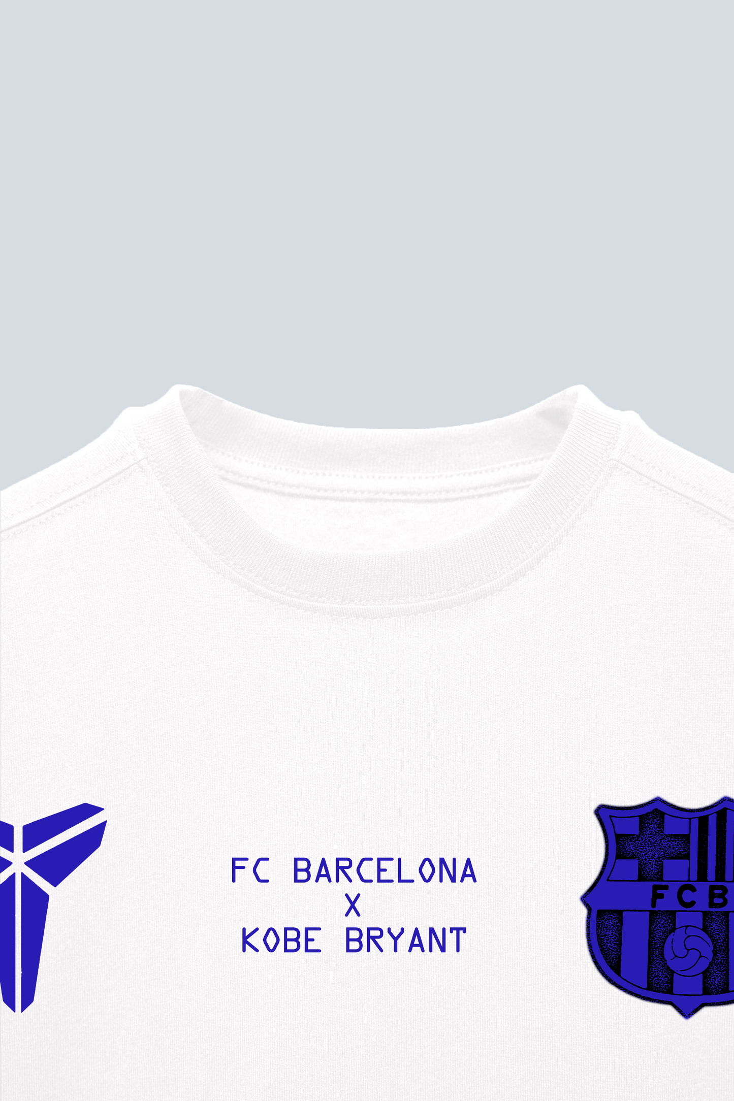 Catalan Calm – Barça Oversized White Tee
